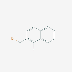 molecular formula C11H8BrF B1629511 2-(Bromomethyl)-1-fluoronaphthalene CAS No. 23683-25-2