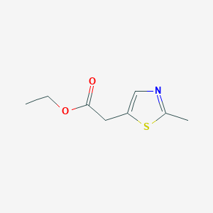 molecular formula C8H11NO2S B1629518 Ethyl 2-(2-methylthiazol-5-yl)acetate CAS No. 60588-60-5