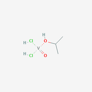 molecular formula C3H10Cl2O2V B162954 Dichloro(2-propoxy)oxovanadium (V) CAS No. 1636-01-7
