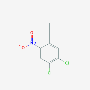 molecular formula C10H11Cl2NO2 B1629540 1-tert-Butyl-4,5-dichloro-2-nitrobenzene CAS No. 61437-38-5