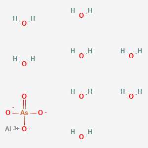 Aluminum;arsorate;octahydrate