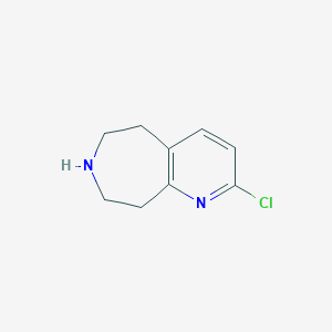 2-chloro-6,7,8,9-tetrahydro-5H-pyrido[2,3-d]azepine