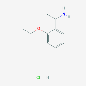 [1-(2-Ethoxyphenyl)ethyl]amine hydrochloride