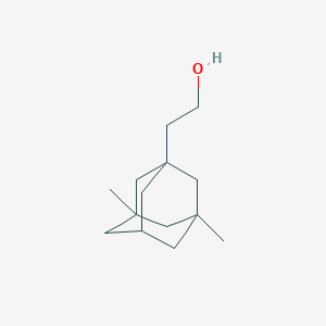 molecular formula C14H24O B1629559 3,5-Dimethyl-1-adamantaneethanol CAS No. 50847-70-6