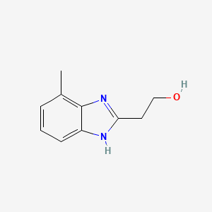 molecular formula C10H12N2O B1629560 2-(4-methyl-1H-benzimidazol-2-yl)ethanol CAS No. 915921-55-0