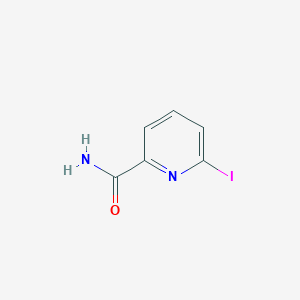 molecular formula C6H5IN2O B1629564 6-Iodo-pyridine-2-carboxylic acid amide CAS No. 851102-42-6