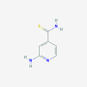 molecular formula C6H7N3S B1629568 2-Aminopyridine-4-carbothioamide CAS No. 88526-59-4