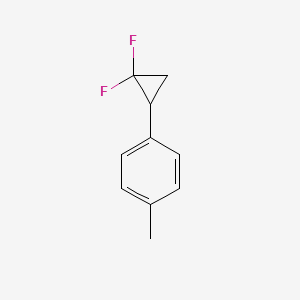 molecular formula C10H10F2 B1629584 1-(2,2-二氟环丙基)-4-甲苯 CAS No. 54672-44-5