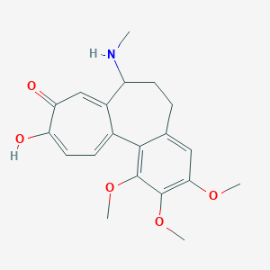 B016296 (7S)-10-hydroxy-1,2,3-trimethoxy-7-(methylamino)-6,7-dihydro-5H-benzo[a]heptalen-9-one CAS No. 518-11-6