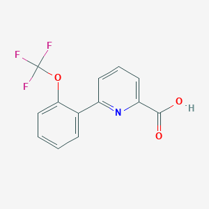 6-(2-(Trifluoromethoxy)phenyl)picolinic acid