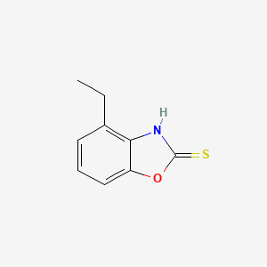 molecular formula C9H9NOS B1629716 4-Ethyl-benzooxazole-2-thiol CAS No. 915151-24-5