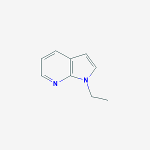 molecular formula C9H10N2 B162972 1-Ethyl-1H-pyrrolo[2,3-b]pyridine CAS No. 126344-09-0