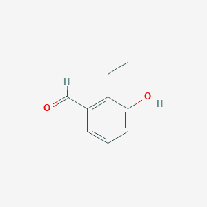 molecular formula C9H10O2 B1629734 2-Ethyl-3-hydroxybenzaldehyde CAS No. 532966-36-2