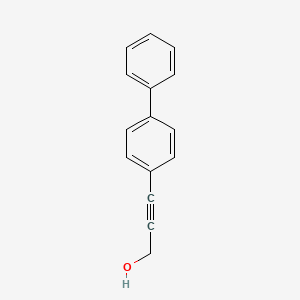 molecular formula C15H12O B1629736 3-Biphenyl-4-ylprop-2-YN-1-OL CAS No. 210885-00-0