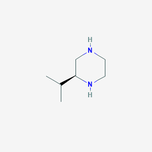 molecular formula C7H16N2 B162974 (S)-2-异丙基哌嗪 CAS No. 133181-64-3