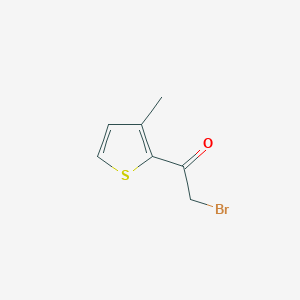 molecular formula C7H7BrOS B1629750 2-Bromo-1-(3-methylthiophen-2-yl)ethan-1-one CAS No. 62466-11-9