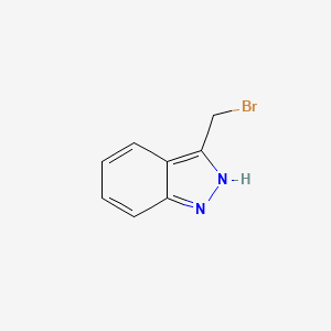 molecular formula C8H7BrN2 B1629766 3-(Bromomethyl)-1H-indazole CAS No. 293758-70-0