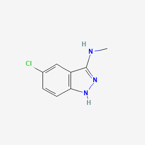 molecular formula C8H8ClN3 B1629767 5-Chloro-N-methyl-1H-indazol-3-amine CAS No. 98083-50-2