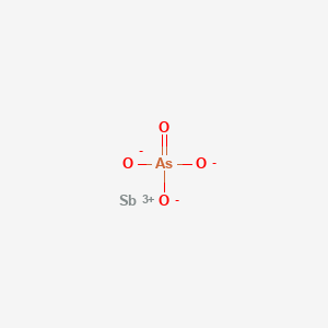 molecular formula AsO4S B1629768 Antimony arsenate CAS No. 28980-47-4