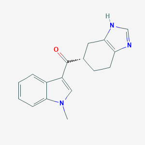 (1-methylindol-3-yl)-[(5S)-4,5,6,7-tetrahydro-3H-benzimidazol-5-yl]methanone