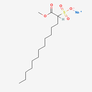 molecular formula C15H29NaO5S B1629787 Methyl 2-sulfomyristate sodium salt CAS No. 4016-22-2