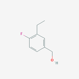 molecular formula C9H11FO B1629813 (3-乙基-4-氟苯基)甲醇 CAS No. 1135253-08-5