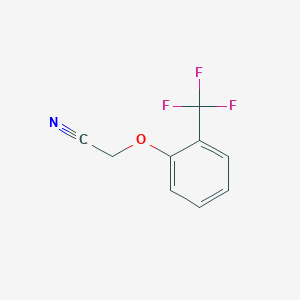 molecular formula C9H6F3NO B1629831 (2-三氟甲基苯氧基)乙腈 CAS No. 874804-01-0