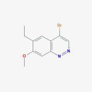 4-Bromo-6-ethyl-7-methoxycinnoline