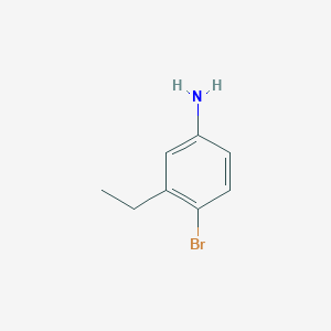 molecular formula C8H10BrN B1629855 4-Bromo-3-ethylaniline CAS No. 52121-42-3