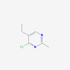 molecular formula C7H9ClN2 B1629857 4-氯-5-乙基-2-甲基嘧啶 CAS No. 959239-71-5