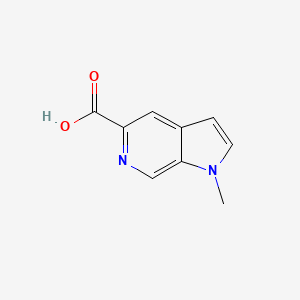 molecular formula C9H8N2O2 B1629863 1-methyl-1H-pyrrolo[2,3-c]pyridine-5-carboxylic acid CAS No. 478149-14-3