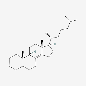 molecular formula C27H46 B1629867 Cholest-8(14)-ene CAS No. 54725-42-7