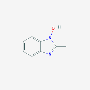 molecular formula C8H8N2O B162987 1-Hydroxy-2-methylbenzimidazole CAS No. 10066-10-1