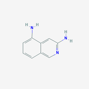 molecular formula C9H9N3 B1629870 Isoquinoline-3,5-diamine CAS No. 852241-18-0