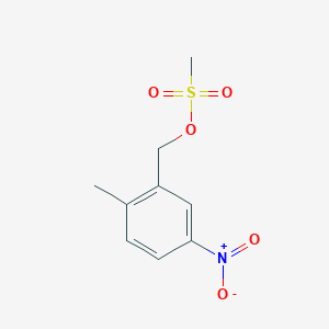 molecular formula C9H11NO5S B1629872 2-Methyl-5-nitrobenzyl methanesulfonate CAS No. 409082-10-6