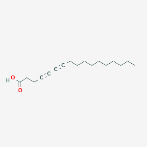 Heptadeca-4,6-diynoic acid