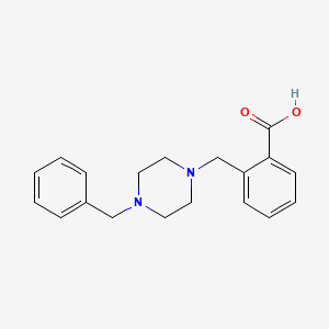 2-(4-Benzylpiperazin-1-ylmethyl)benzoic acid
