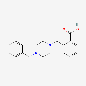 molecular formula C19H22N2O2 B1629875 2-(4-Benzylpiperazin-1-ylmethyl)benzoic acid CAS No. 247061-94-5