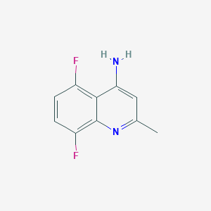 5,8-Difluoro-2-methylquinolin-4-amine