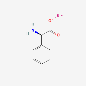 molecular formula C8H8KNO2 B1629881 Monopotassium (R)-aminophenylacetate CAS No. 37661-32-8