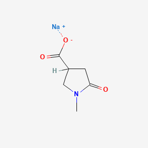Sodium 1-methyl-5-oxopyrrolidine-3-carboxylate
