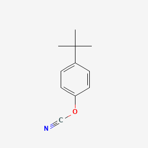 molecular formula C11H13NO B1629893 4-tert-Butylphenyl cyanate CAS No. 1132-16-7