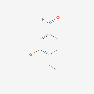 molecular formula C9H9BrO B1629903 3-Bromo-4-ethylbenzaldehyde CAS No. 461425-63-8