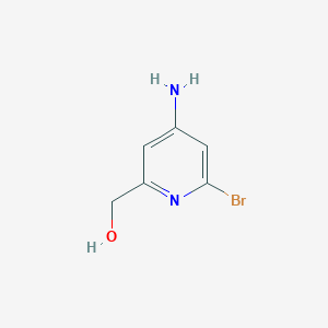 molecular formula C6H7BrN2O B1629913 (4-Amino-6-bromopyridin-2-yl)methanol CAS No. 521917-52-2