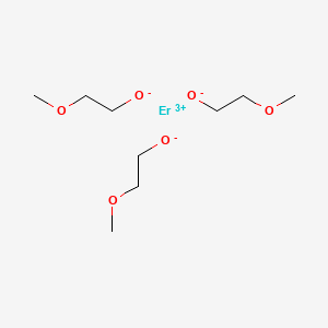 molecular formula C9H21ErO6 B1629915 Tris(2-methoxyethyloxy) erbium CAS No. 367509-45-3