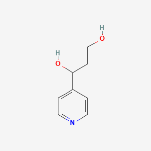 molecular formula C8H11NO2 B1629926 1-(Pyridin-4-yl)propane-1,3-diol CAS No. 329325-40-8