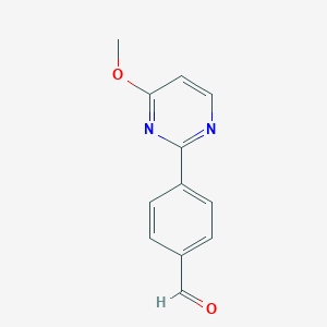 4-(4-Methoxypyrimidin-2-YL)benzaldehyde
