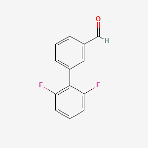 molecular formula C13H8F2O B1629935 3-(2,6-Difluorophenyl)benzaldehyde CAS No. 691905-33-6