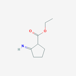molecular formula C8H13NO2 B1629944 Ethyl 2-iminocyclopentanecarboxylate CAS No. 63745-62-0