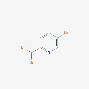 molecular formula C6H4Br3N B1629946 5-Bromo-2-(dibromomethyl)pyridine CAS No. 364794-27-4